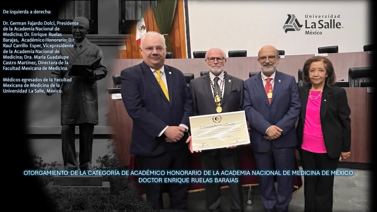 Categoría de Académico Honorario al Doctor Enrique Ruelas Barajas